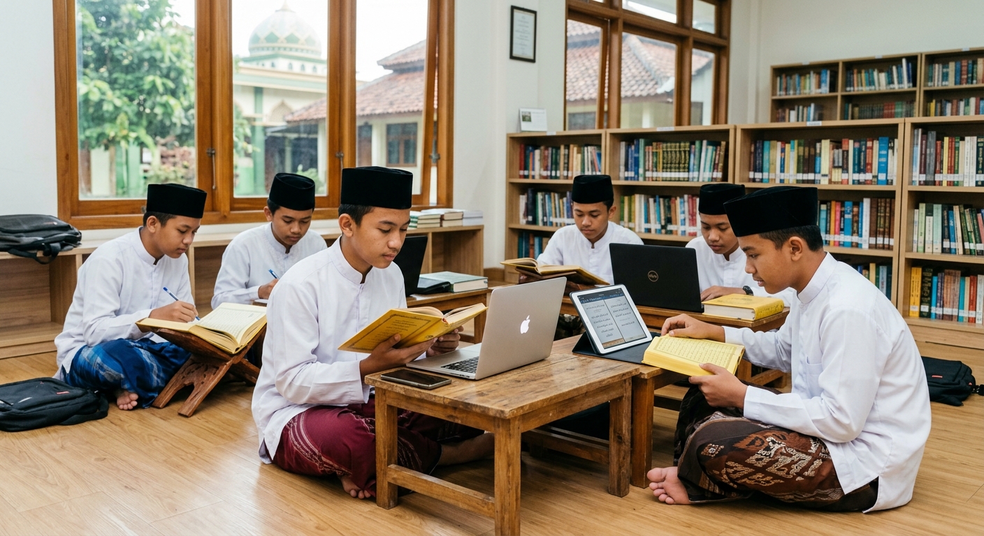 Membangun Karakter Santri Qur'ani di Tengah Kemajuan Teknologi