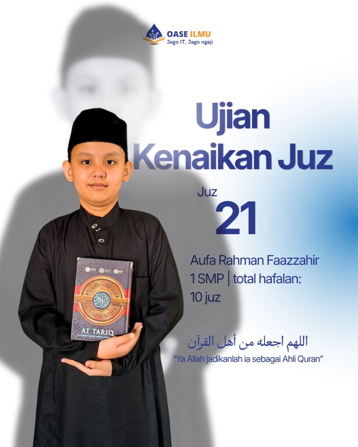 Ujian Kenaikan Juz Aufaa